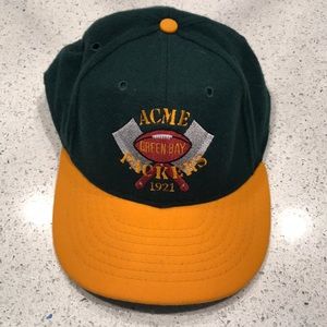 Green Bay “ACME” Packers Vintage fitted hat.